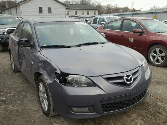 JM1BK324181839536 - 2008 MAZDA 3 S GRAY photo 1