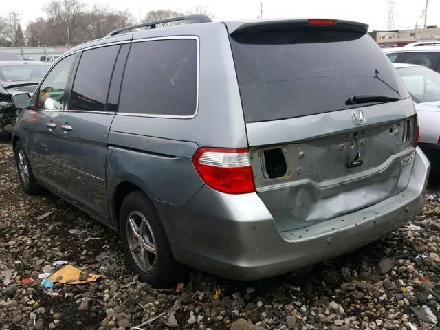 5FNRL388X5B042727 - 2005 HONDA ODYSSEY TO GRAY photo 3