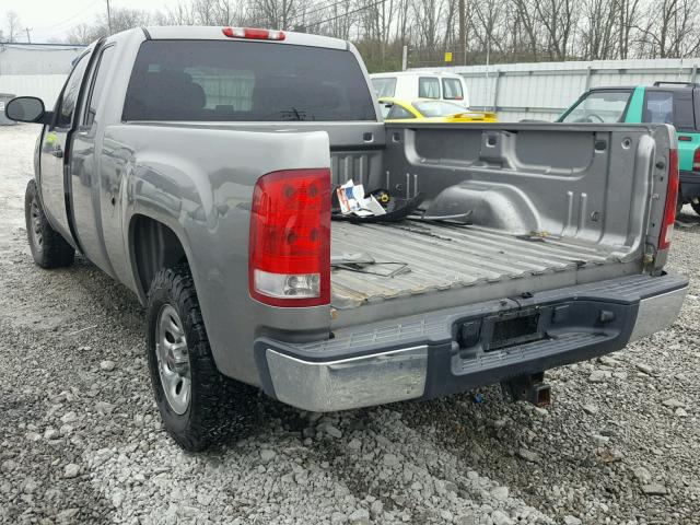 2GTEC19C871574392 - 2007 GMC NEW SIERRA GRAY photo 3