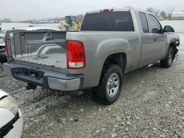 2GTEC19C871574392 - 2007 GMC NEW SIERRA GRAY photo 4