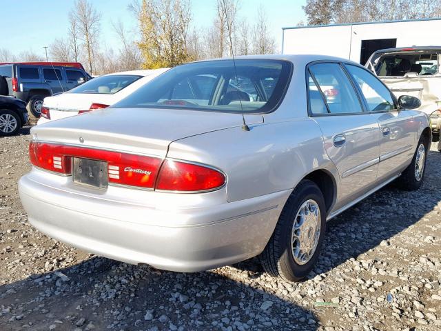 2G4WS52J631138895 - 2003 BUICK CENTURY CU SILVER photo 4