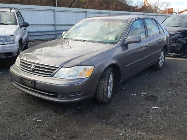 4T1BF28B53U322988 - 2003 TOYOTA AVALON XL GRAY photo 2