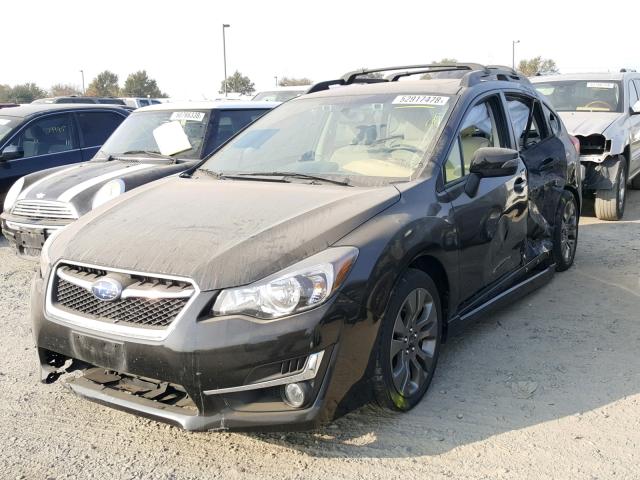 JF1GPAS65G8295373 - 2016 SUBARU IMPREZA SP BLACK photo 2