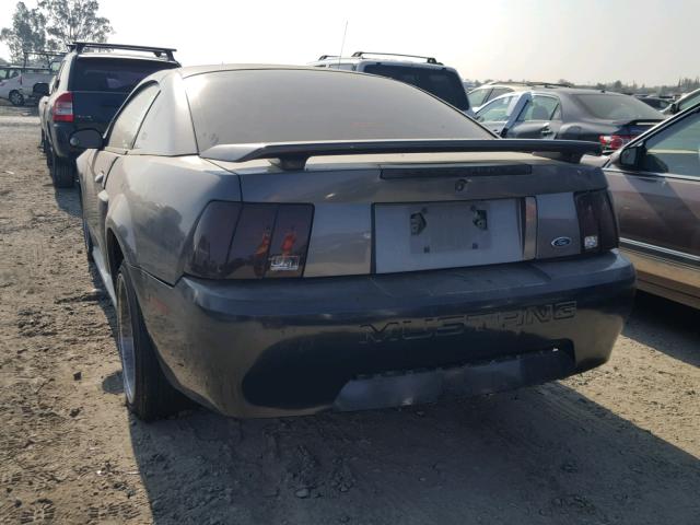 1FAFP42X64F177636 - 2004 FORD MUSTANG GT CHARCOAL photo 3