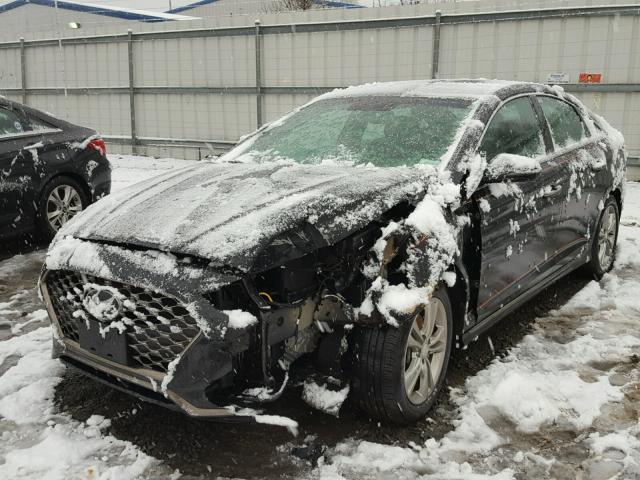 5NPE34AF2JH632347 - 2018 HYUNDAI SONATA SPO BLACK photo 2