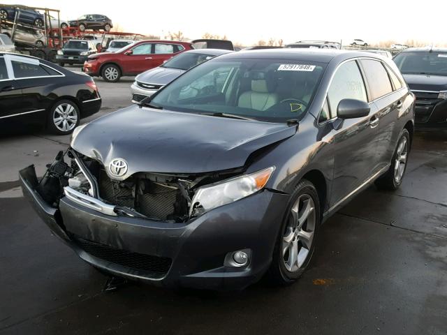 4T3BK3BB4AU043403 - 2010 TOYOTA VENZA BASE GRAY photo 2