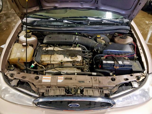 1FAFP663XWK234241 - 1998 FORD CONTOUR LX TAN photo 7