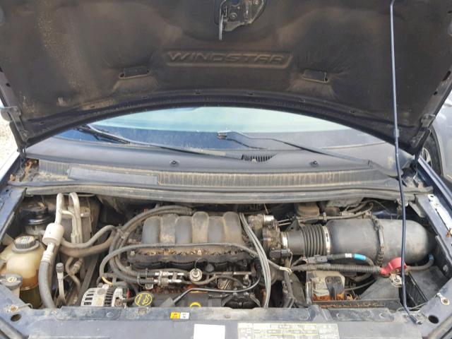 2FMDA52451BA32367 - 2001 FORD WINDSTAR S BLUE photo 7