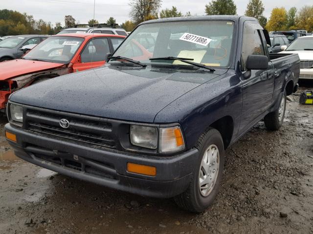 4TARN81A0NZ037059 - 1992 TOYOTA PICKUP BLUE photo 2