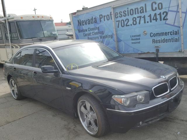 WBAGN63483DR19143 - 2003 BMW 745 LI BLACK photo 1