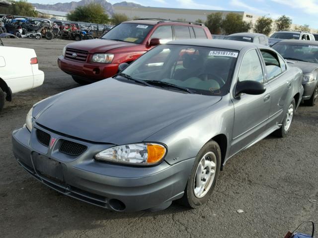 1G2NE52E15M250574 - 2005 PONTIAC GRAND AM S GRAY photo 2