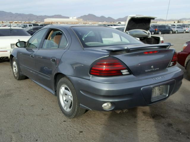 1G2NE52E15M250574 - 2005 PONTIAC GRAND AM S GRAY photo 3