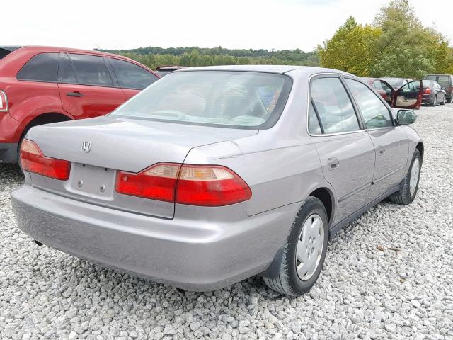 1HGCG1646YA047274 - 2000 HONDA ACCORD LX GRAY photo 4