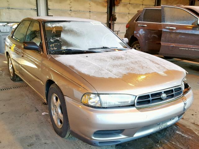 4S3BD4352X7258243 - 1999 SUBARU LEGACY L TAN photo 1