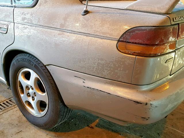 4S3BD4352X7258243 - 1999 SUBARU LEGACY L TAN photo 9