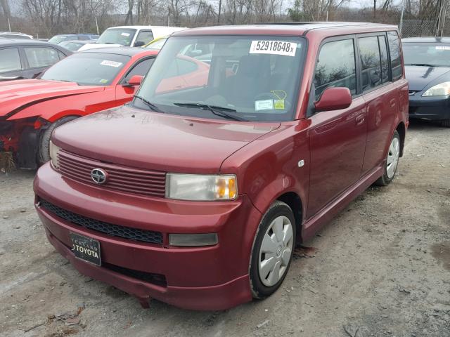 JTLKT334764111067 - 2006 TOYOTA SCION XB Қызыл фото 2