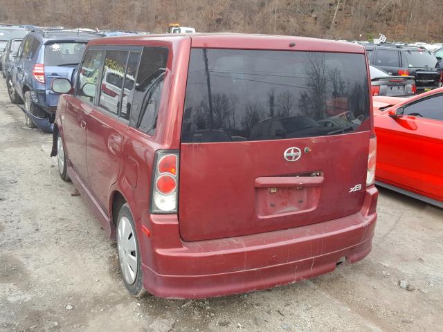 JTLKT334764111067 - 2006 TOYOTA SCION XB Қызыл фото 3