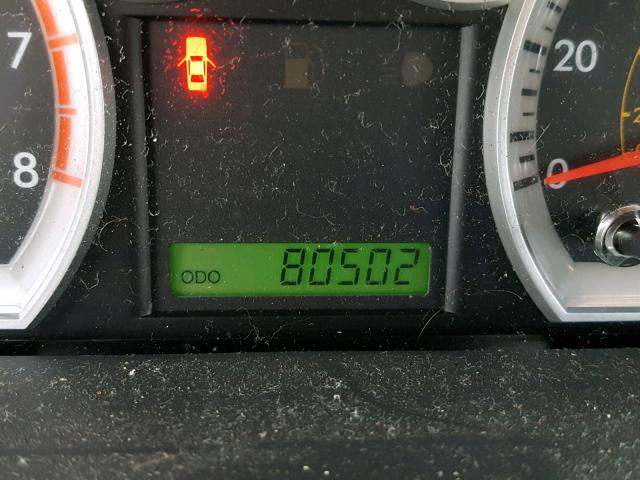 KL1TD56648B250293 - 2008 CHEVROLET AVEO BASE Сары фото 8