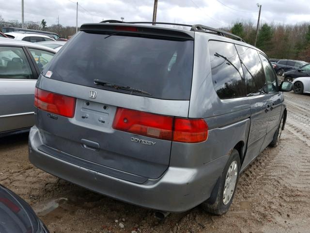 2HKRL185XYH612127 - 2000 HONDA ODYSSEY LX GRAY photo 4