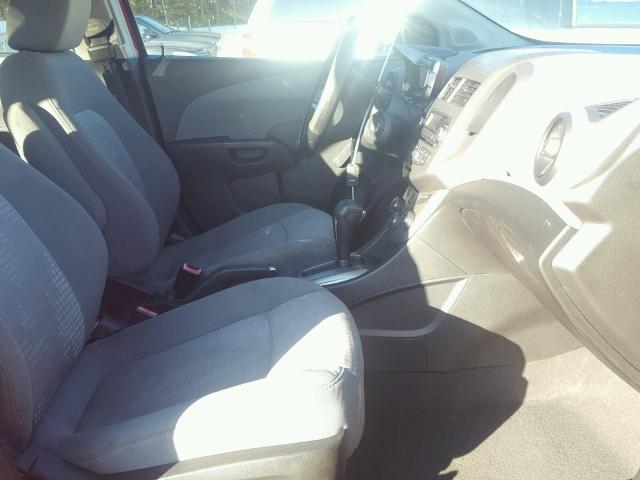 1G1JA5SH8C4157556 - 2012 CHEVROLET SONIC LS 栗色 照片 5