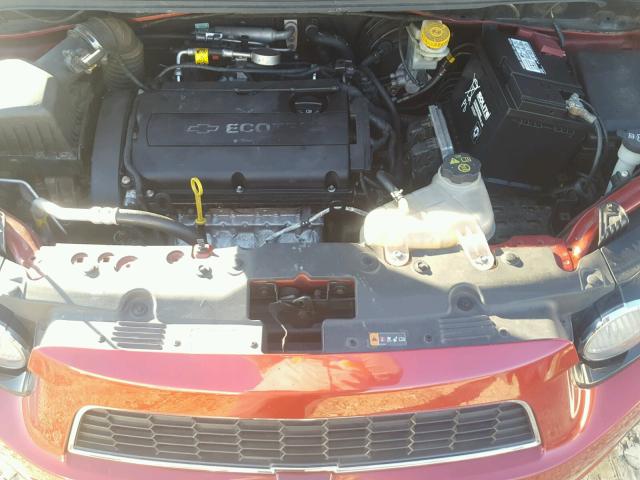 1G1JA5SH8C4157556 - 2012 CHEVROLET SONIC LS 栗色 照片 7