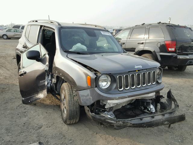 ZACCJBAB1JPG78841 - 2018 JEEP RENEGADE S CHARCOAL photo 1