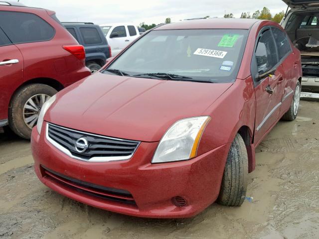 3N1AB6AP4CL744756 - 2012 NISSAN SENTRA 2.0 RED photo 2