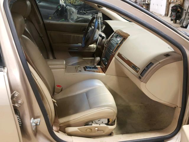 1G6DW677150194828 - 2005 CADILLAC STS TAN photo 5