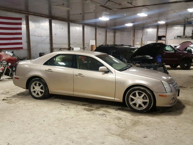 1G6DW677150194828 - 2005 CADILLAC STS TAN photo 9