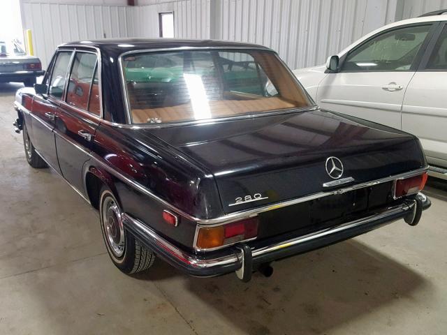 11406012006446 - 1973 MERCEDES-BENZ 280 BROWN photo 3