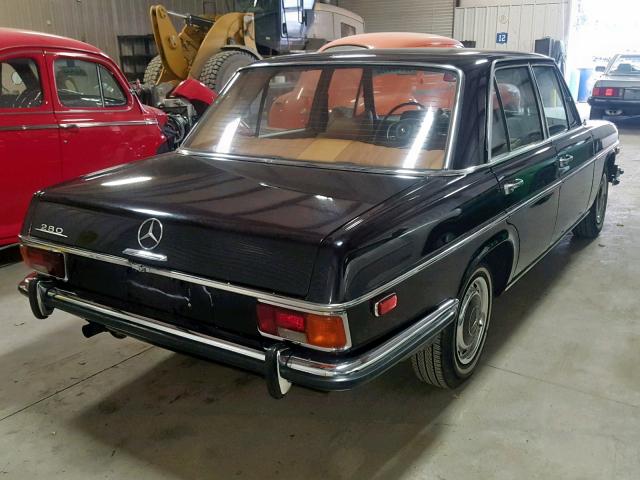 11406012006446 - 1973 MERCEDES-BENZ 280 BROWN photo 4