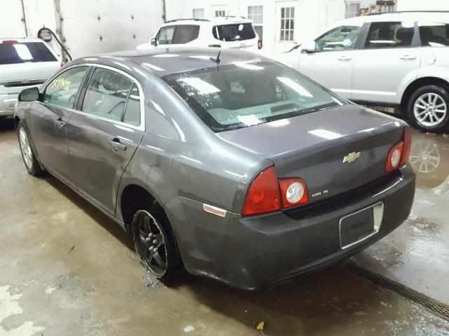 1G1ZB5EB1A4113550 - 2010 CHEVROLET MALIBU LS GRAY photo 3
