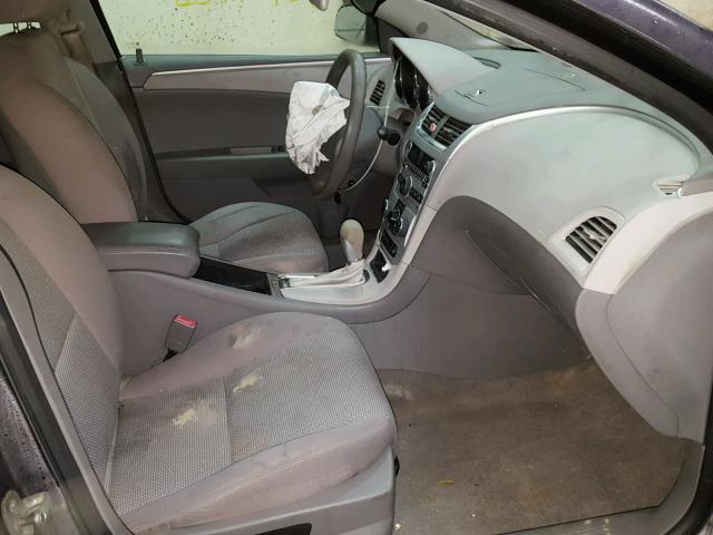 1G1ZB5EB1A4113550 - 2010 CHEVROLET MALIBU LS GRAY photo 5