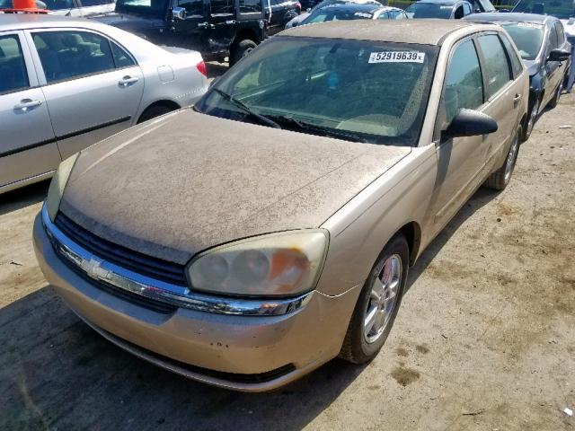1G1ZT628X5F133687 - 2005 CHEVROLET MALIBU MAX 金色 照片 2
