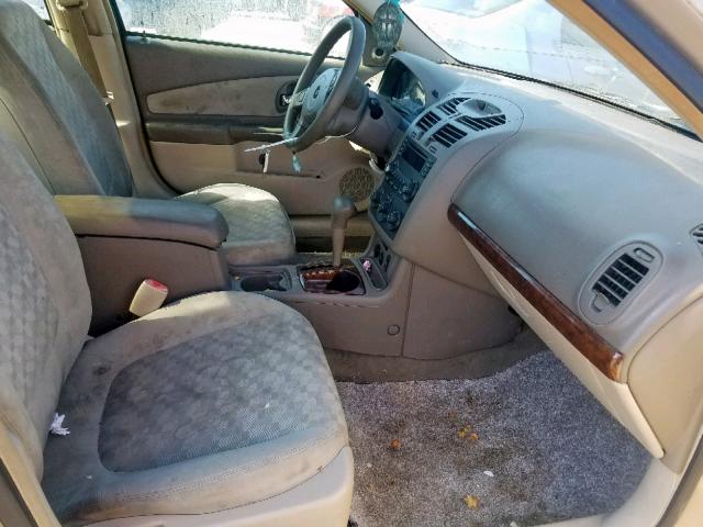 1G1ZT628X5F133687 - 2005 CHEVROLET MALIBU MAX 金色 照片 5