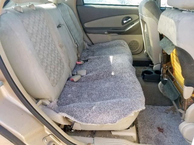 1G1ZT628X5F133687 - 2005 CHEVROLET MALIBU MAX 金色 照片 6