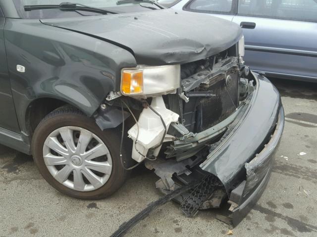 JTLKT324254000586 - 2005 TOYOTA SCION XB Yaşıl foto 9