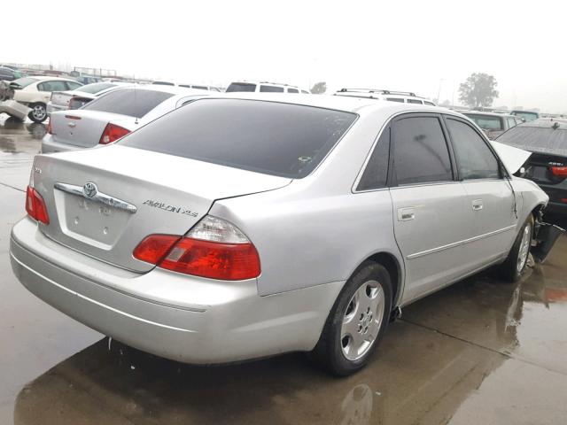 4T1BF28B43U319208 - 2003 TOYOTA AVALON XL SILVER photo 4