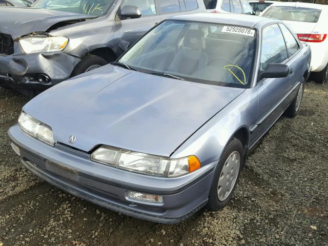 JH4DA9442MS010473 - 1991 ACURA INTEGRA RS BLUE photo 2