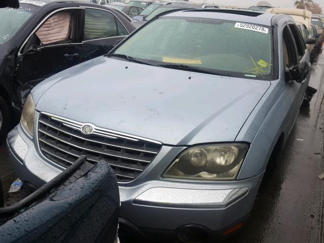 2A4GF68416R720326 - 2006 CHRYSLER PACIFICA T BLUE photo 2