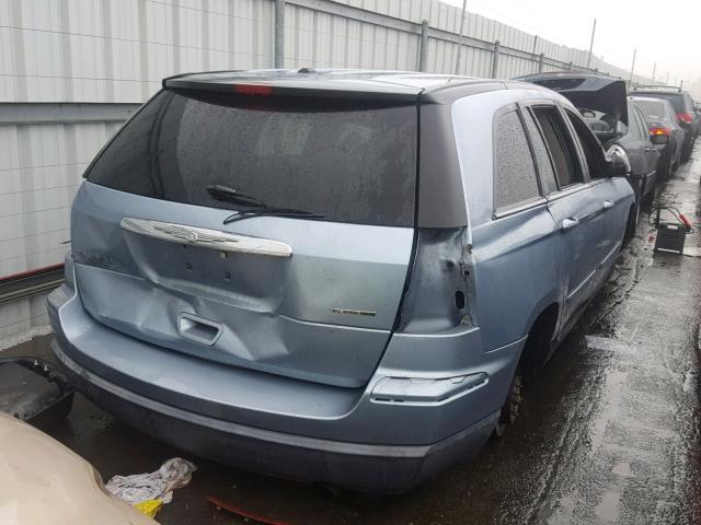 2A4GF68416R720326 - 2006 CHRYSLER PACIFICA T BLUE photo 4