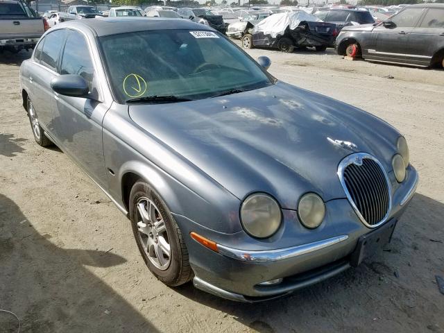 SAJEA01T53FM71303 - 2003 JAGUAR S-TYPE GRAY photo 1