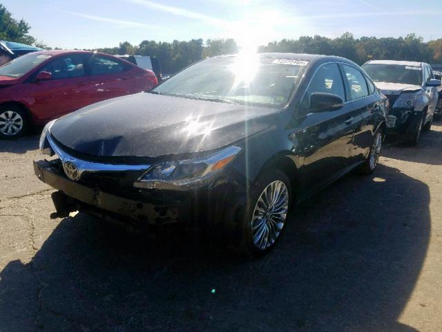 4T1BK1EB5HU245492 - 2017 TOYOTA AVALON XLE BLACK photo 2