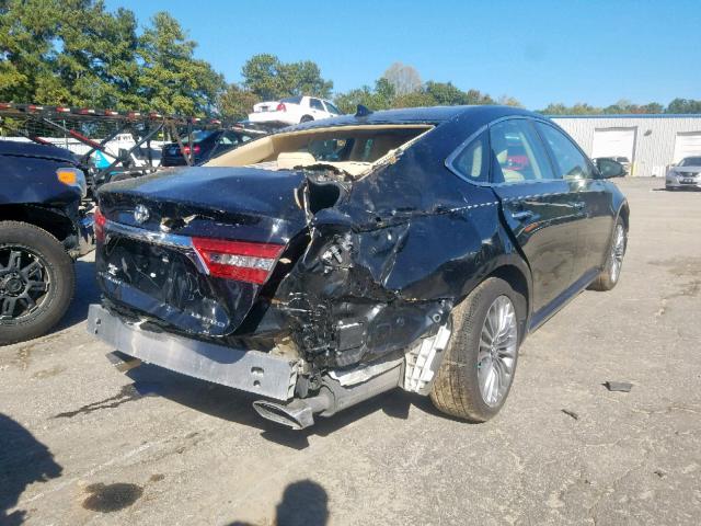 4T1BK1EB5HU245492 - 2017 TOYOTA AVALON XLE BLACK photo 4