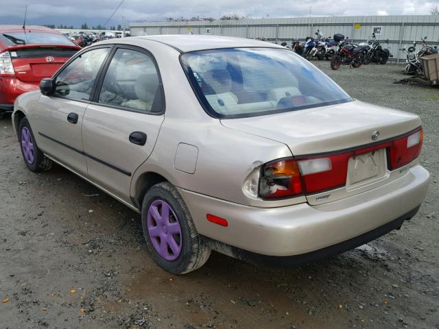 JM1BC141XV0140654 - 1997 MAZDA PROTEGE DX BEIGE photo 3