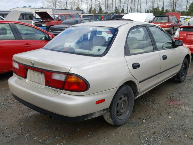 JM1BC141XV0140654 - 1997 MAZDA PROTEGE DX BEIGE photo 4