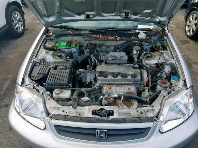 1HGEJ8254XL021129 - 1999 HONDA CIVIC EX SILVER photo 7