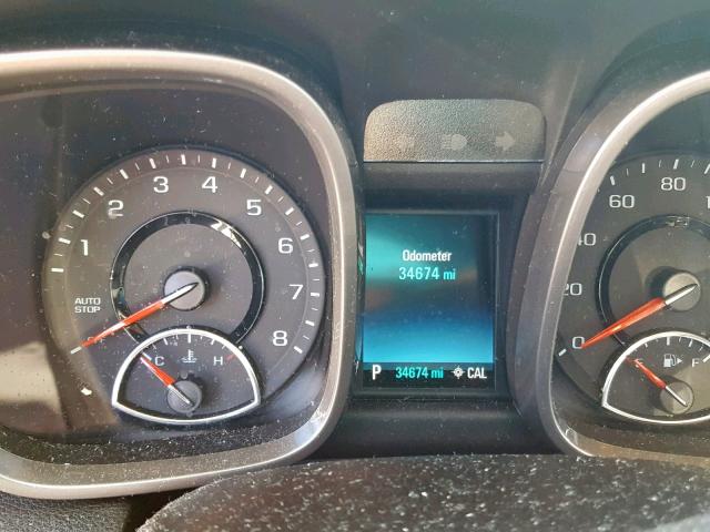 1G11C5SAXGU106207 - 2016 CHEVROLET MALIBU LIM 石墨色 照片 8