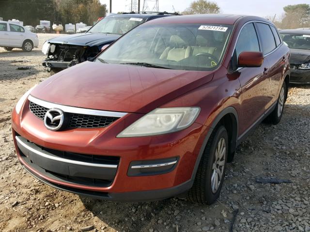 JM3TB28A980143564 - 2008 MAZDA CX-9 RED photo 2