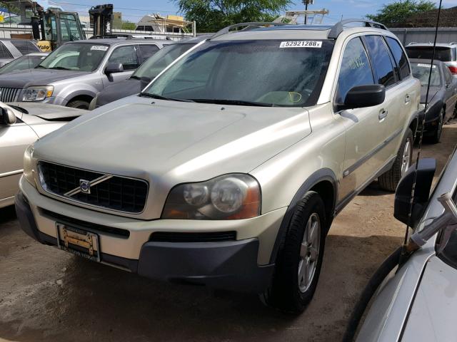 YV4CY592061294166 - 2006 VOLVO XC90 GOLD photo 2